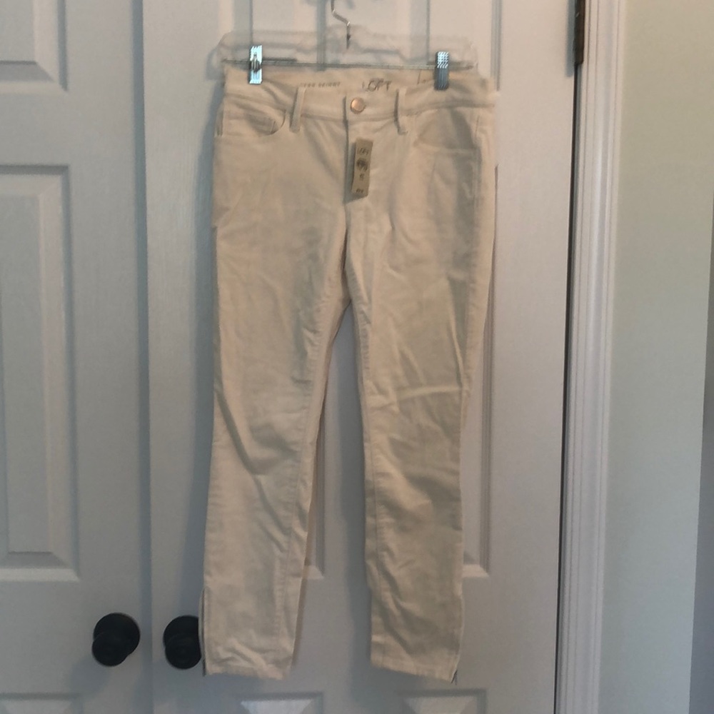 Loft corduroy modern skinny pants